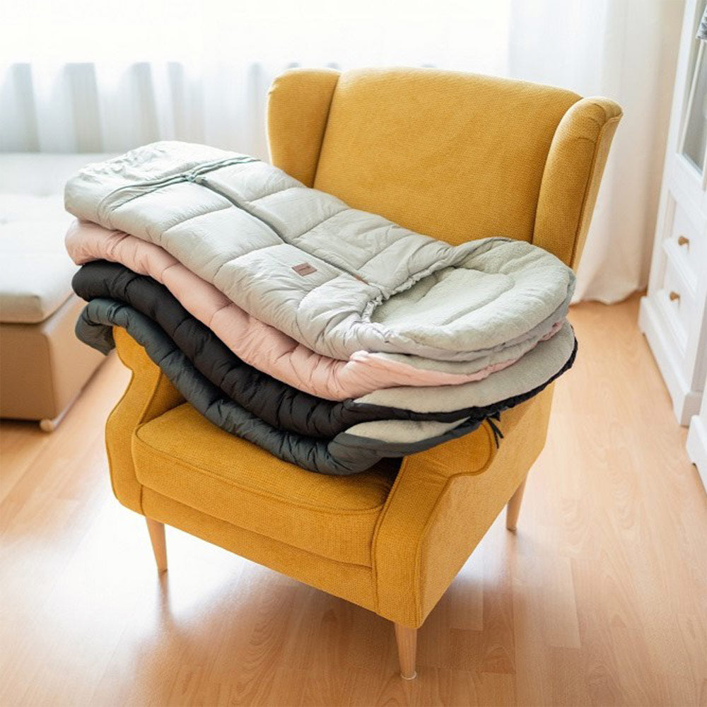 PETITE&MARS Footmuff Jibot 3 u 1 zimska vreća za kolica, Quiet Grey