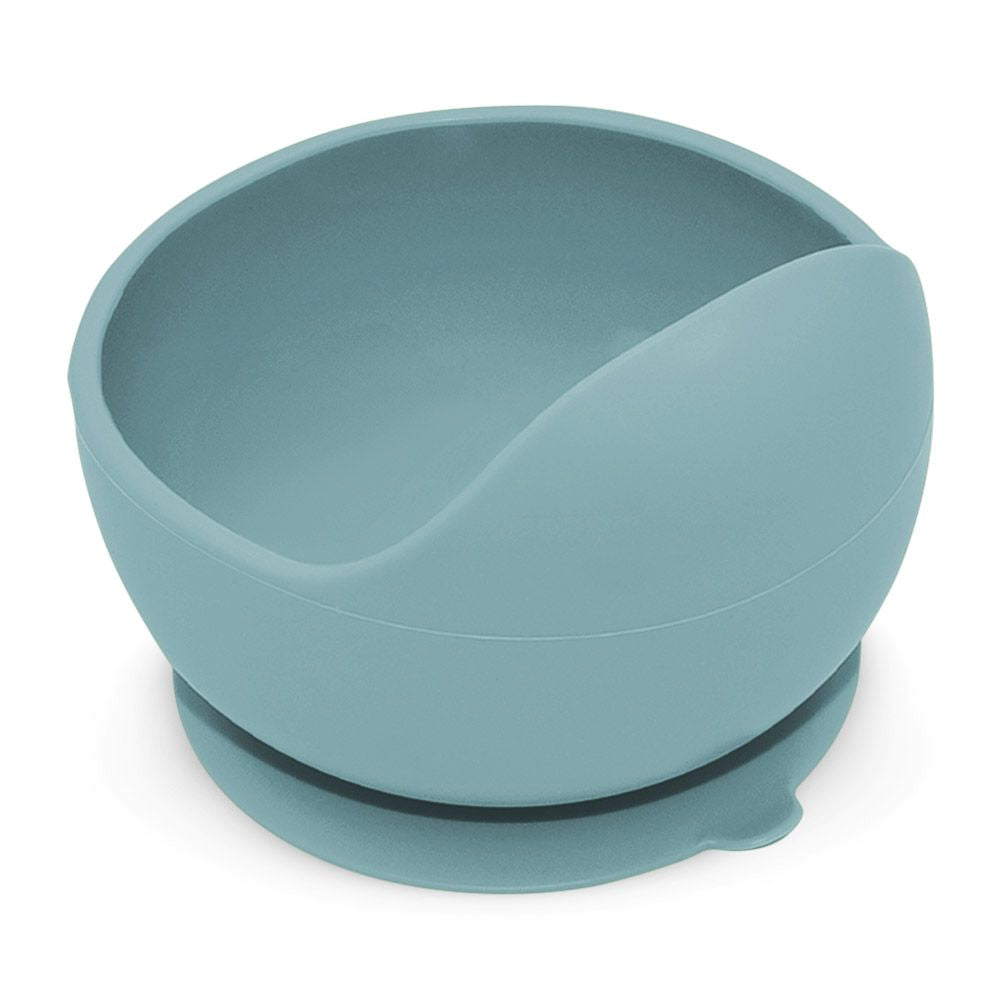 PETITE&MARS Silikonska zdjelica s vakuumom 360 ml Take&Match 6 m+, Frosted Sky