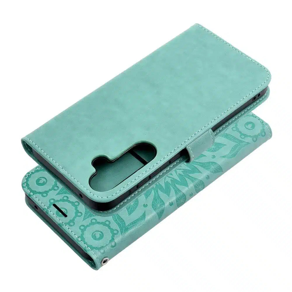 MEZZO Book case preklopna torbica za SAMSUNG GALAXY A35 5G mandala green