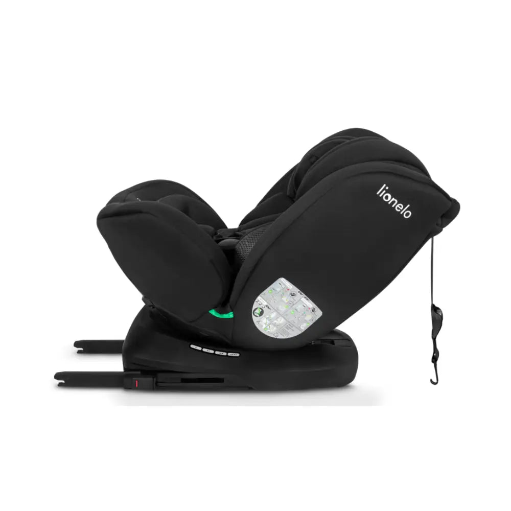 Lionelo autosjedalica Bastiaan i-Size 0-36 kg (40-150 cm) 360, Black Carbon