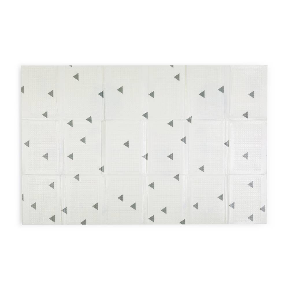 PETITE&amp;MARS Dvostrana podloga za igru Campy, Mountains&amp;Triangles 130x200 cm