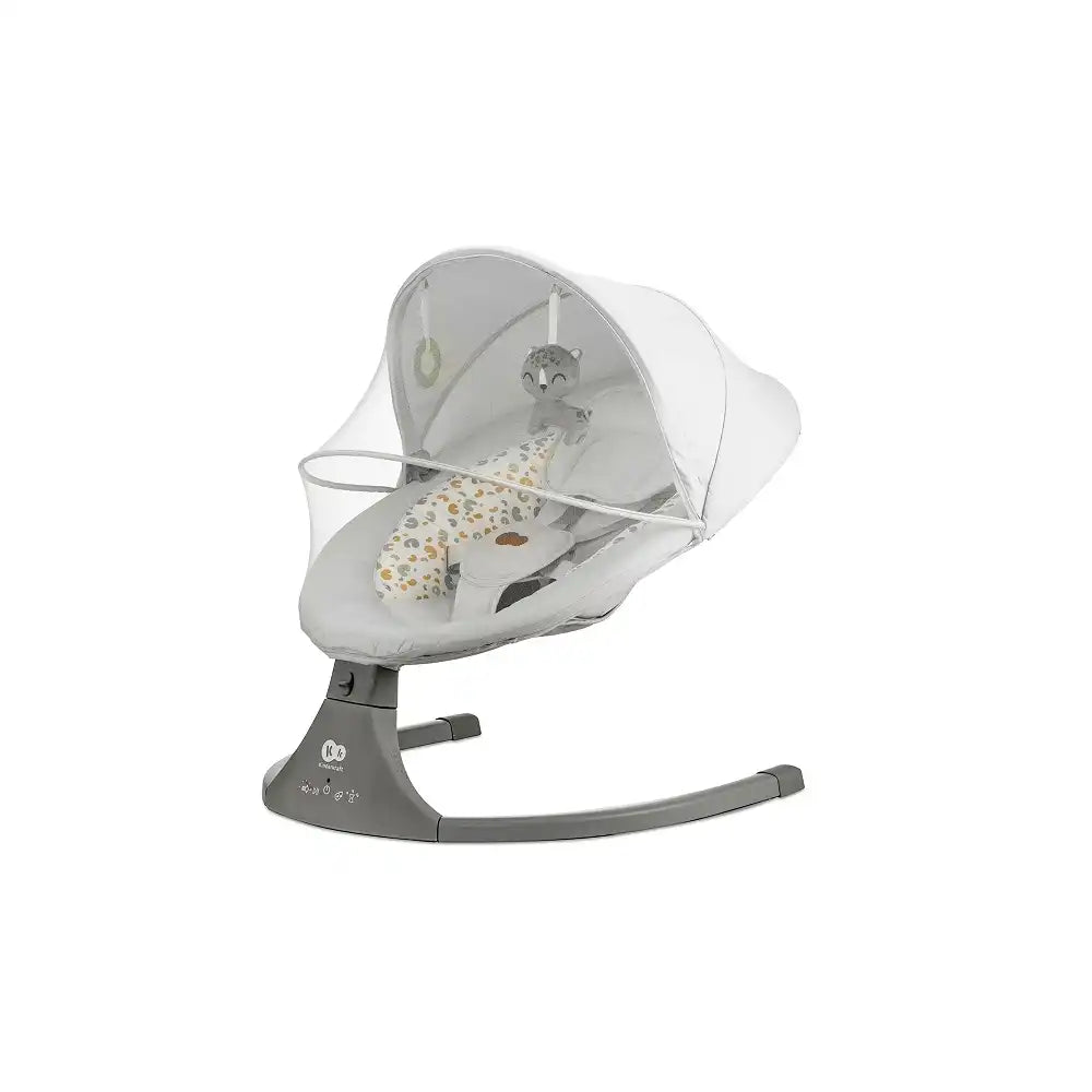 Kinderkraft Električna njihaljka LUMI 2, Light Grey