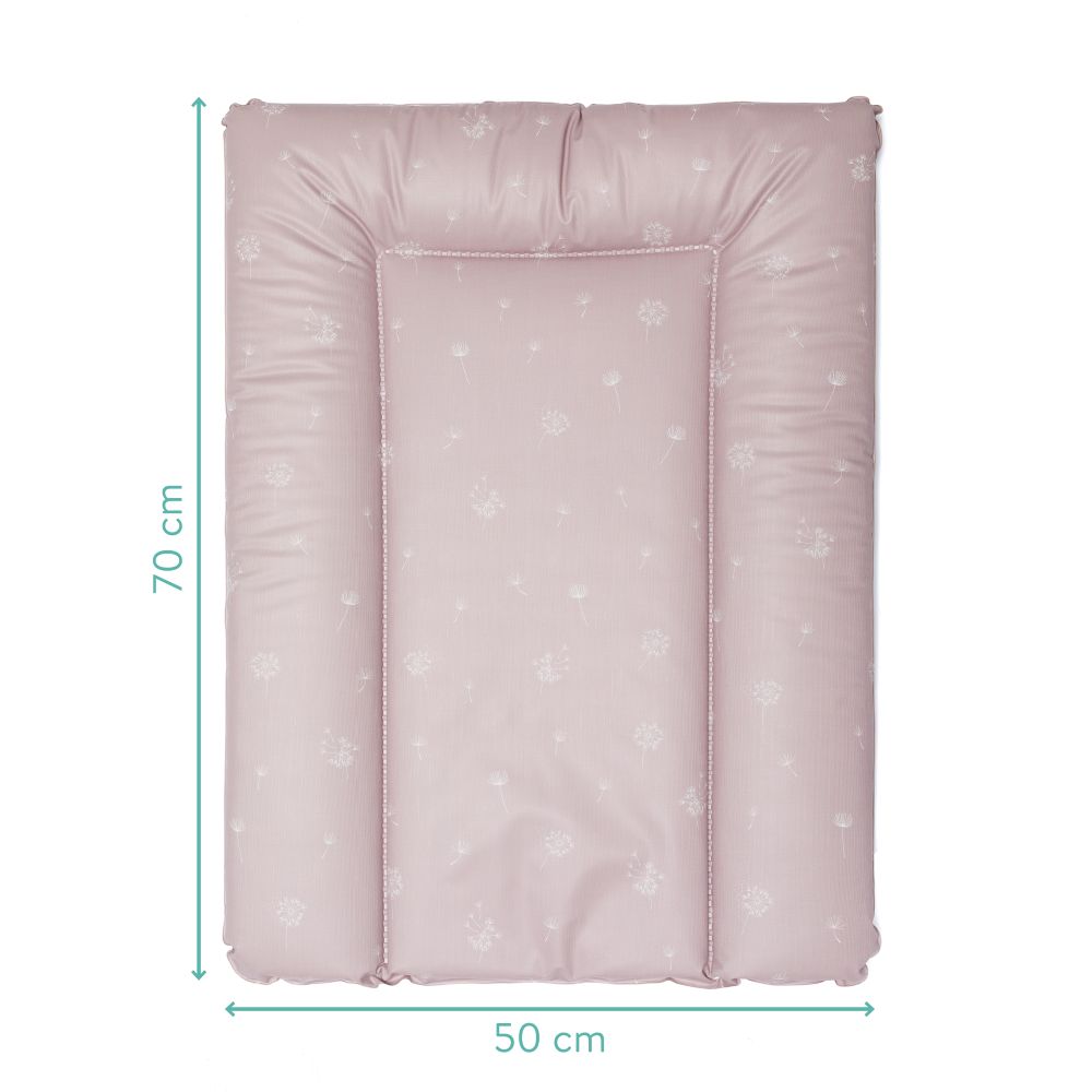 Fillikid podloga za prematanje luxe soft 50x70x4 cm, Dandelion Pink