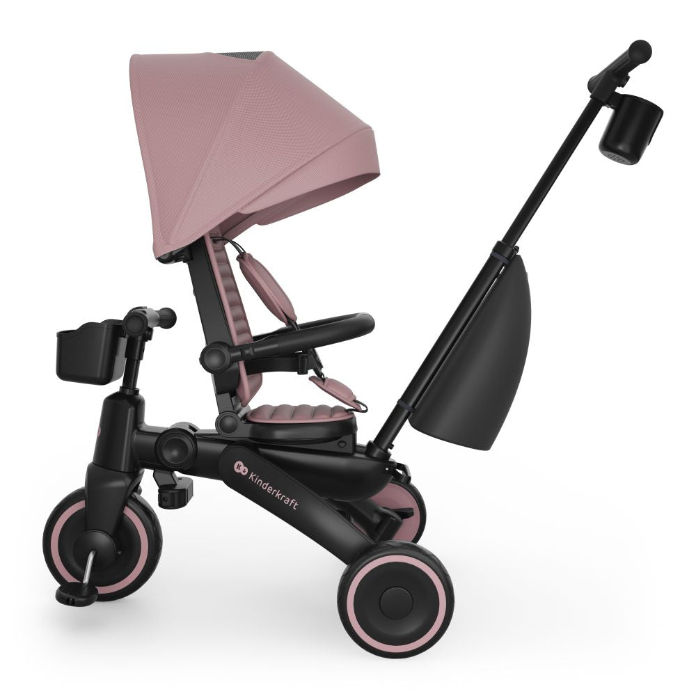 Kinderkraft Sklopivi tricikl JAZZ 3, Pink