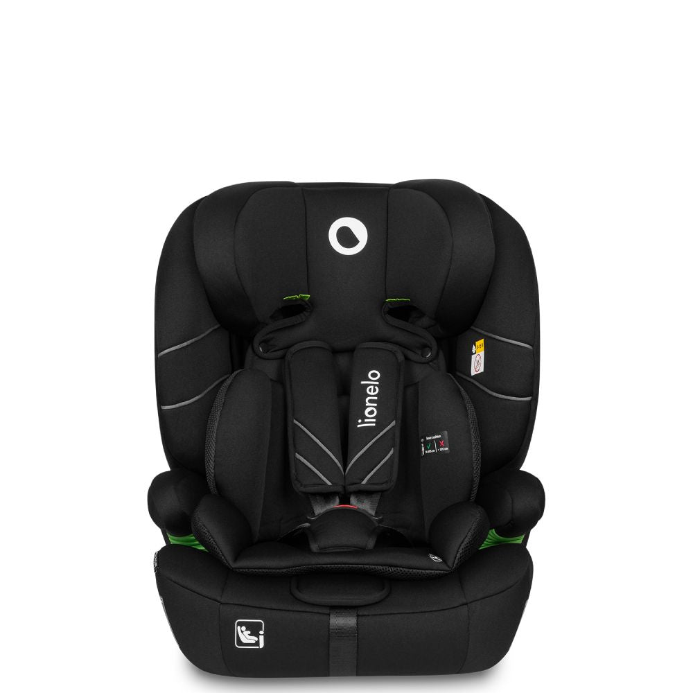 Lionelo autosjedalica Levi One i-Size 9-36 kg (76-150 cm), Black Carbon