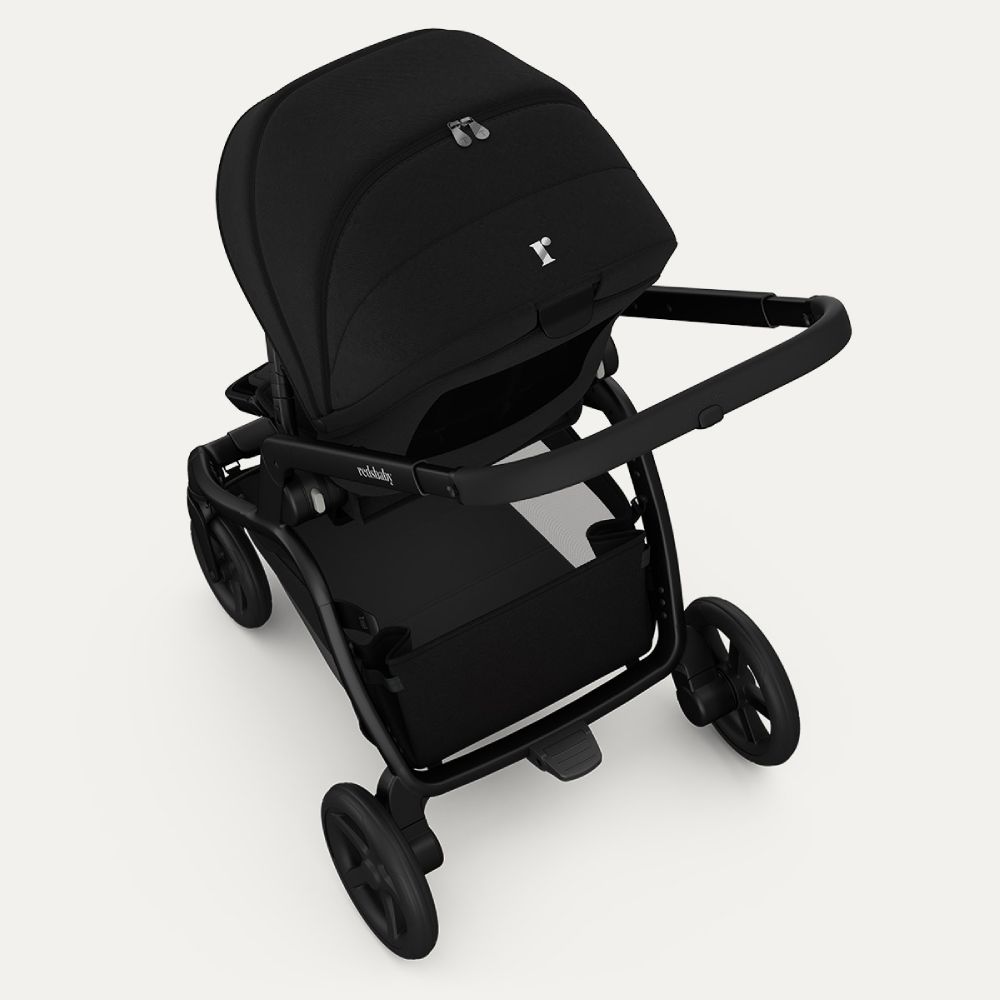 REDSBABY ONIX kolica, Platinum Black Twill 2u1 B