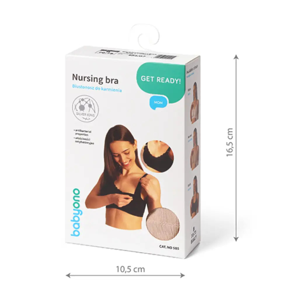 BabyOno Grudnjak antibakterijski B70-75, bijeli