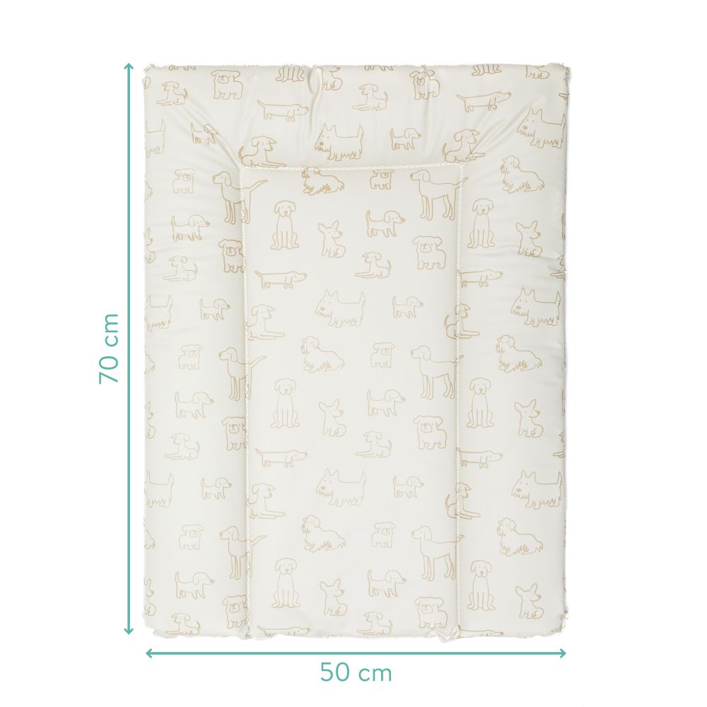 Fillikid podloga za prematanje luxe soft 50x70x4 cm, Dog Nature