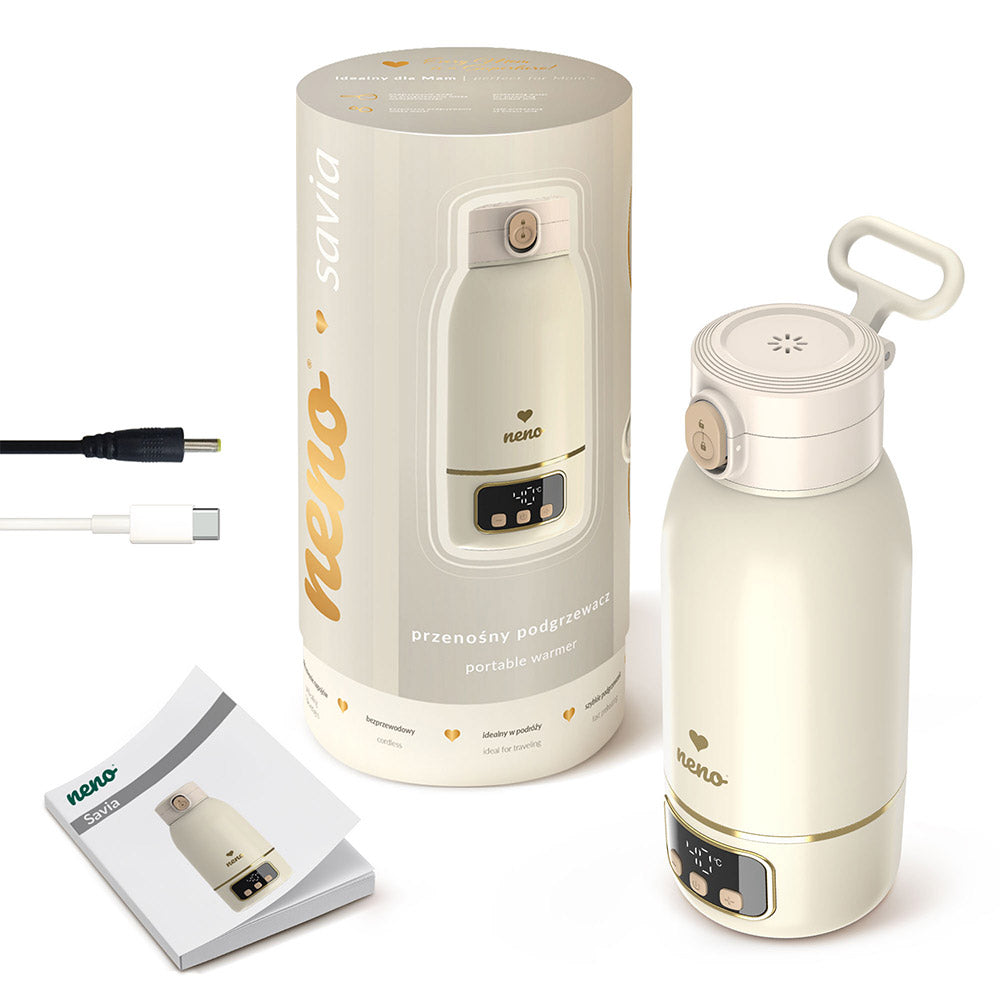 NENO SAVIA prijenosni grijač - bočica/termosica s baterijom 500 ml
