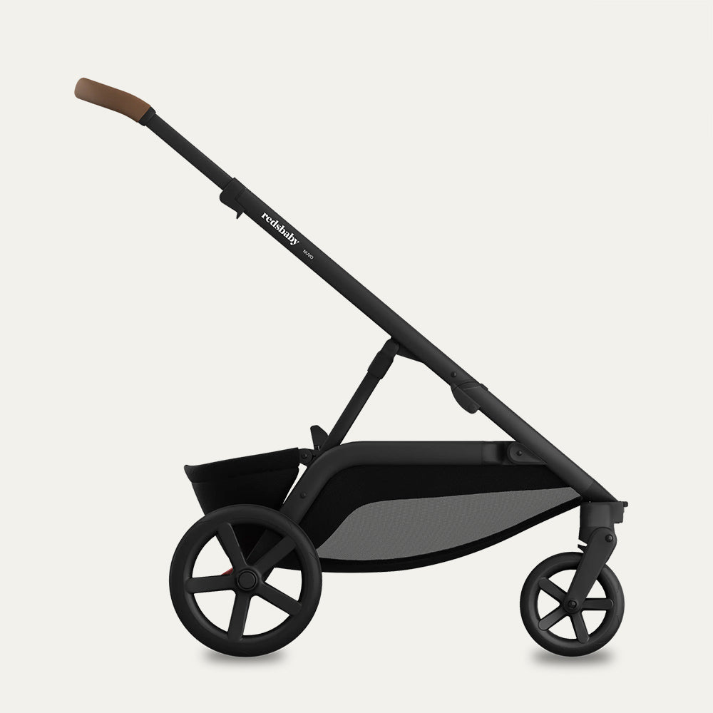 REDSBABY NUVO Twin dječja kolica 2u1 Black, Black B