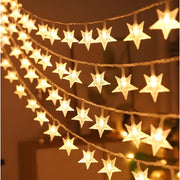 LED Girlanda 10 m (80 LED žarulja) USB – Zvijezde - Bijela KP36354