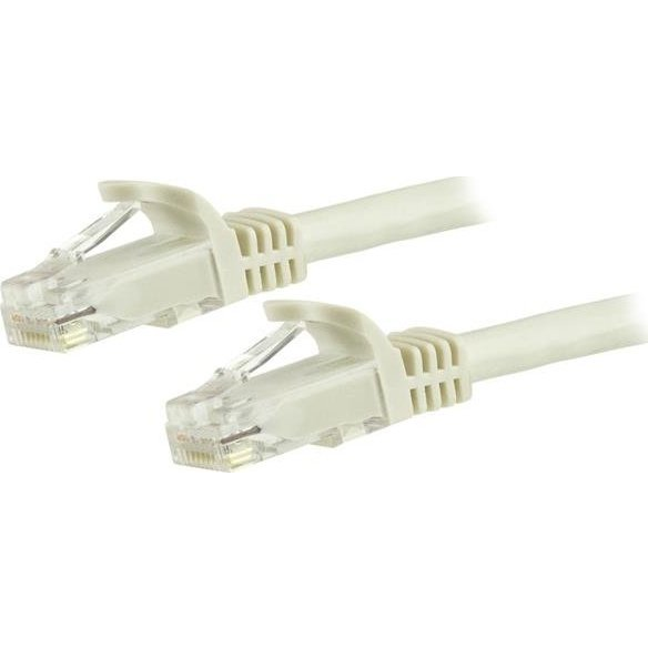 StarTech.com N6PATC150CMWH kabel za umrežavanje Bijelo 1,5 m Cat6 U/UTP (UTP)