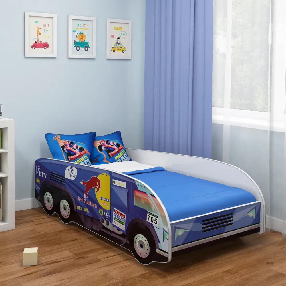 Dječji krevet ACMA TRUCK 180x80 cm 08 Dakar plava