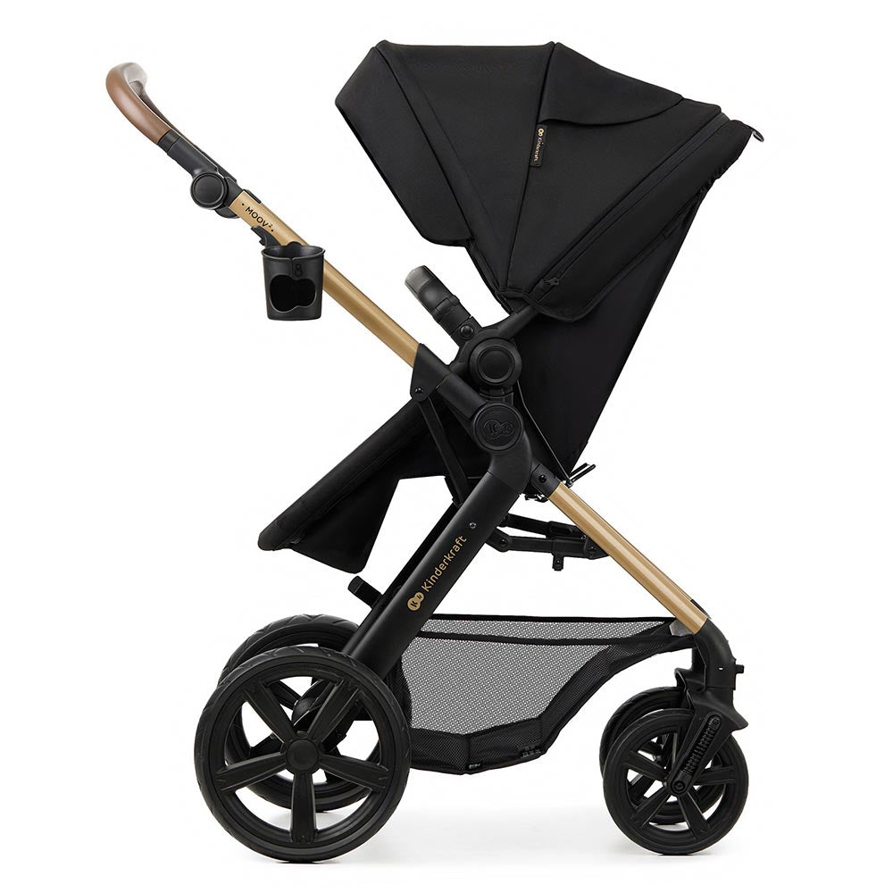 Kinderkraft Kolica Moov 2 4u1 MINK PRO, Pure Black