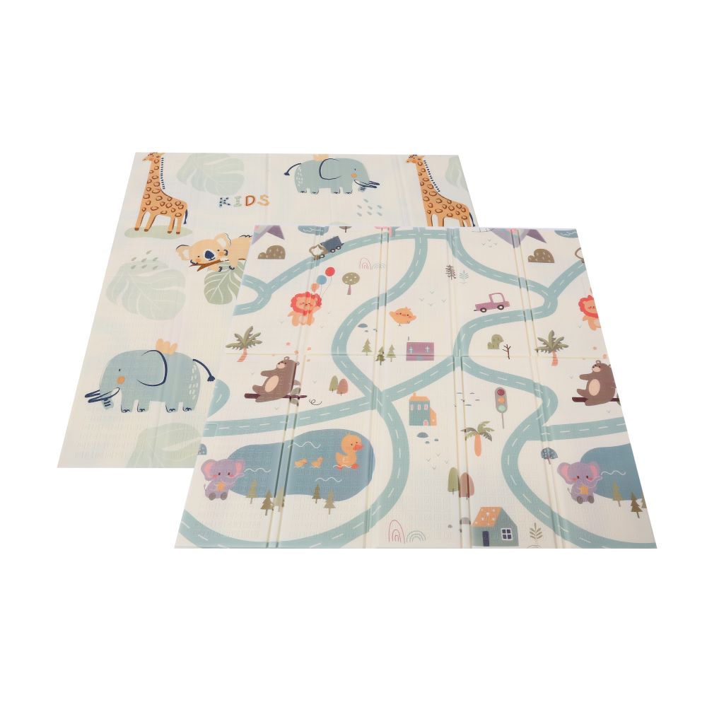 Moni GameZone dječja igraonica/vrtić 150x200 cm s podlogom i dodacima, siva