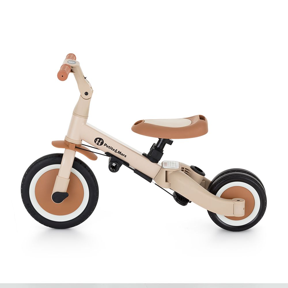 PETITE&MARS Tricikl Turbo Plus 5 u 1, Desert Sand