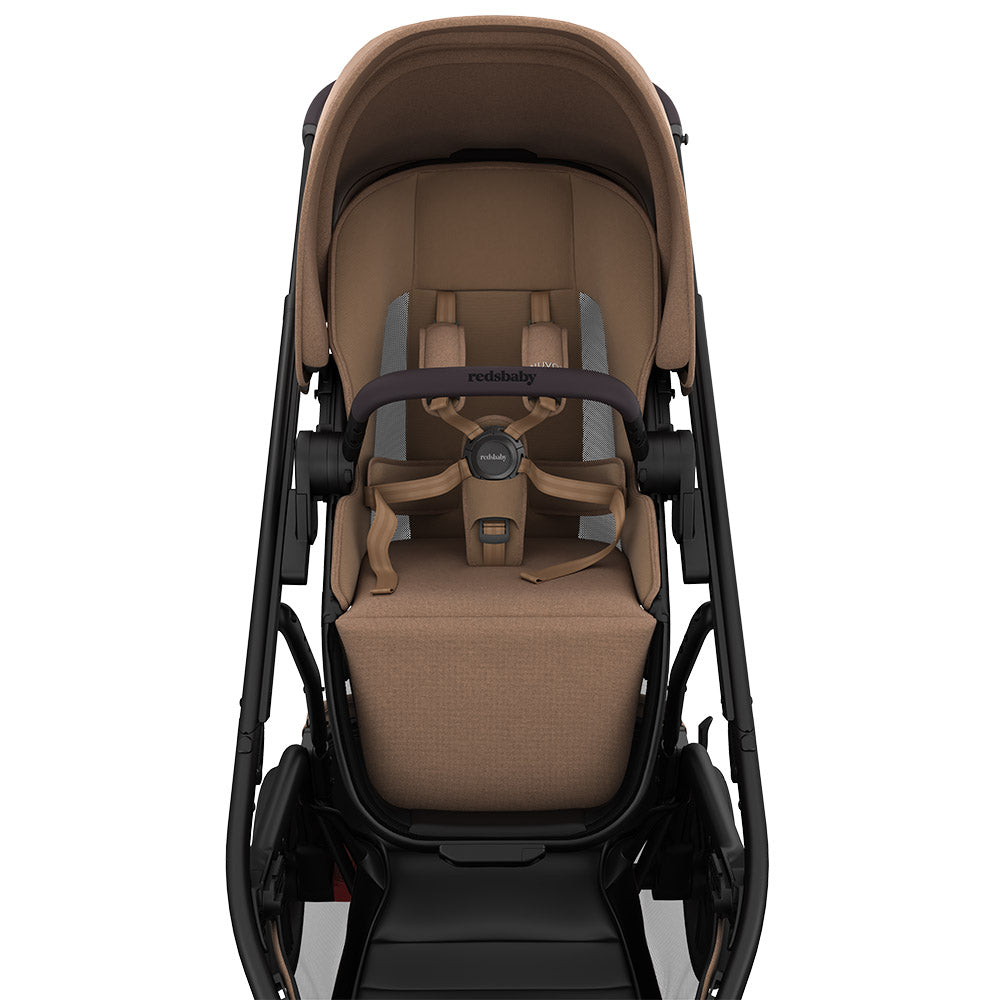 REDSBABY NUVO 2 Single dječja kolica 2u1, Mocha