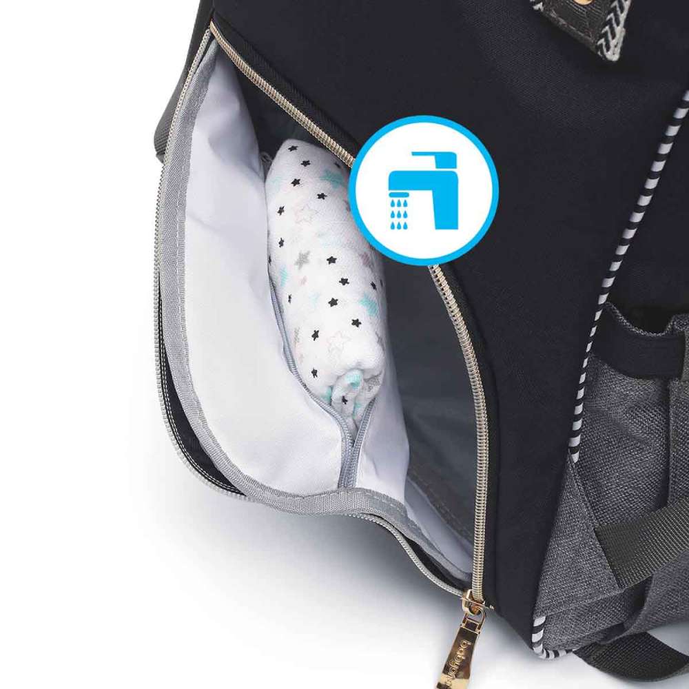 BabyOno Oslo Style ruksak za mame, crni