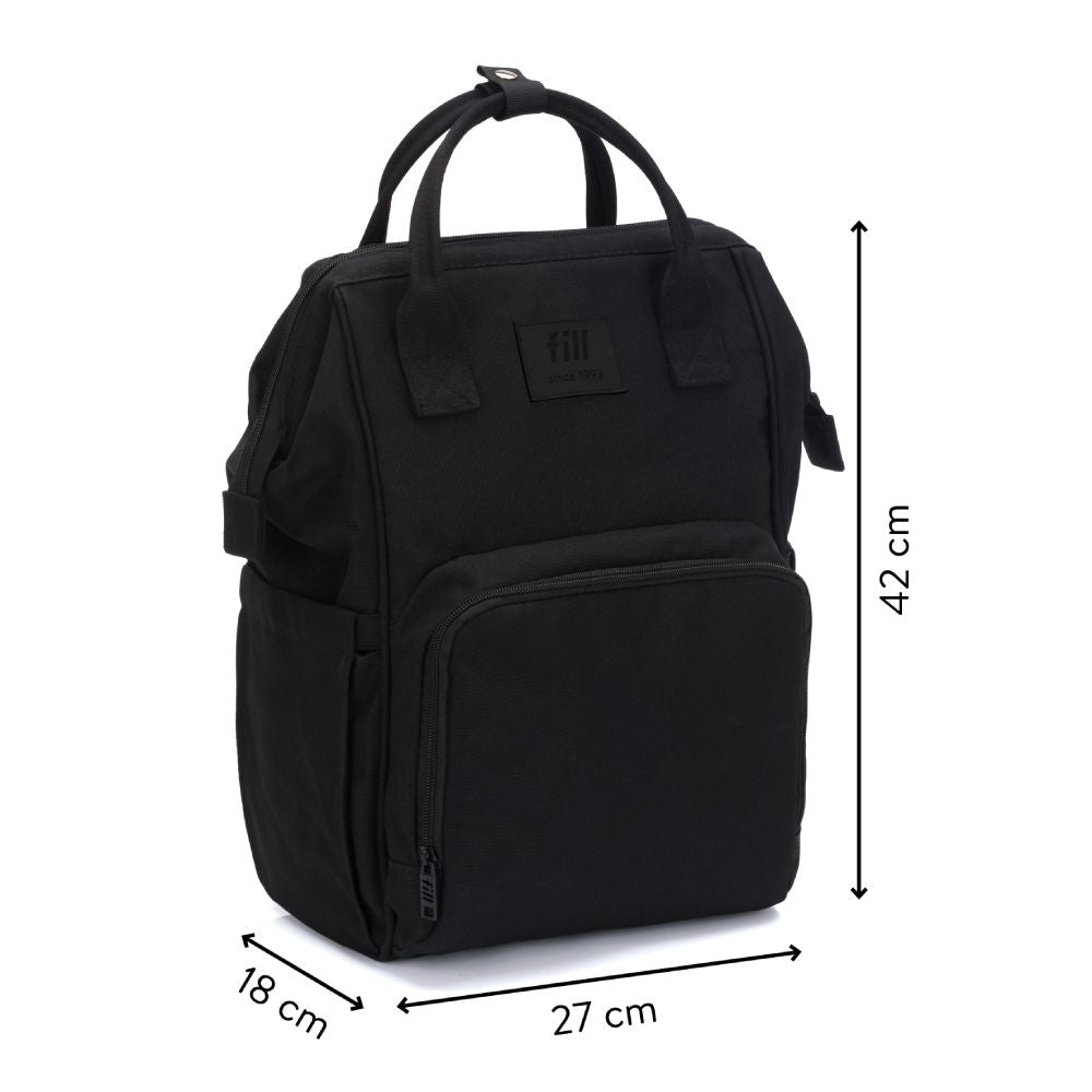 Fillikid Barcelona torba/ruksak za mamu, black