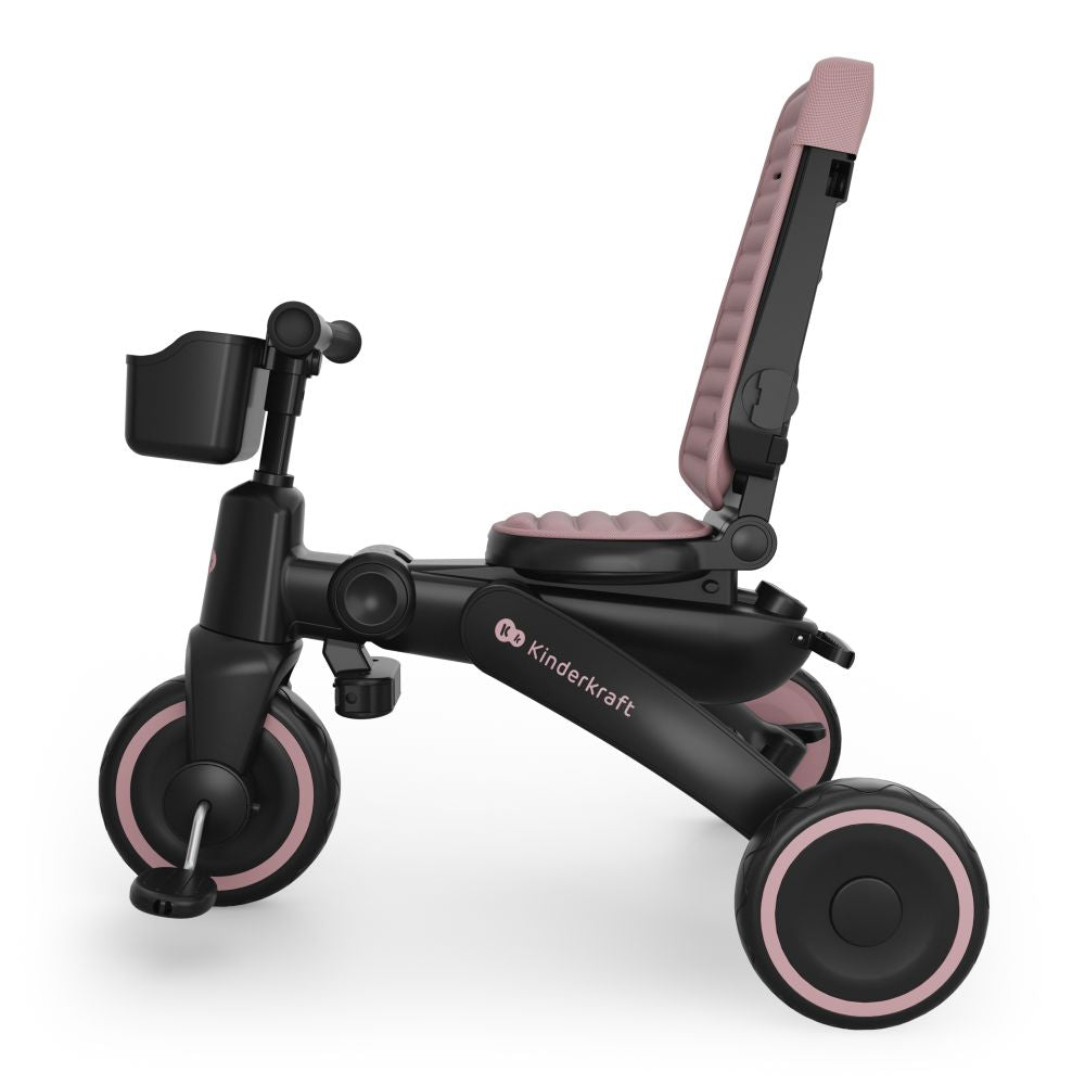 Kinderkraft Sklopivi tricikl JAZZ 3, Pink