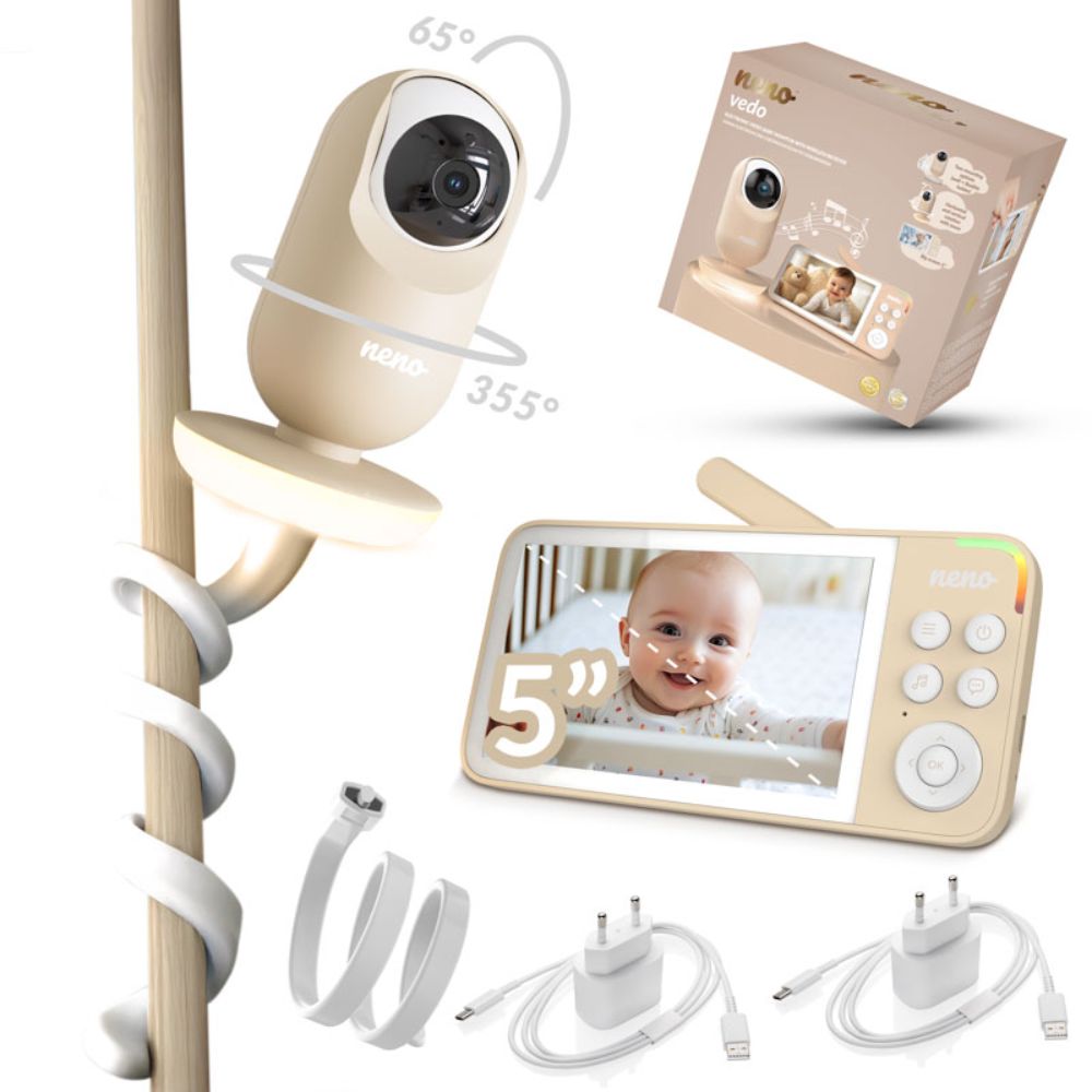 NENO VEDO CREAM Wireless Baby monitor s kamerom