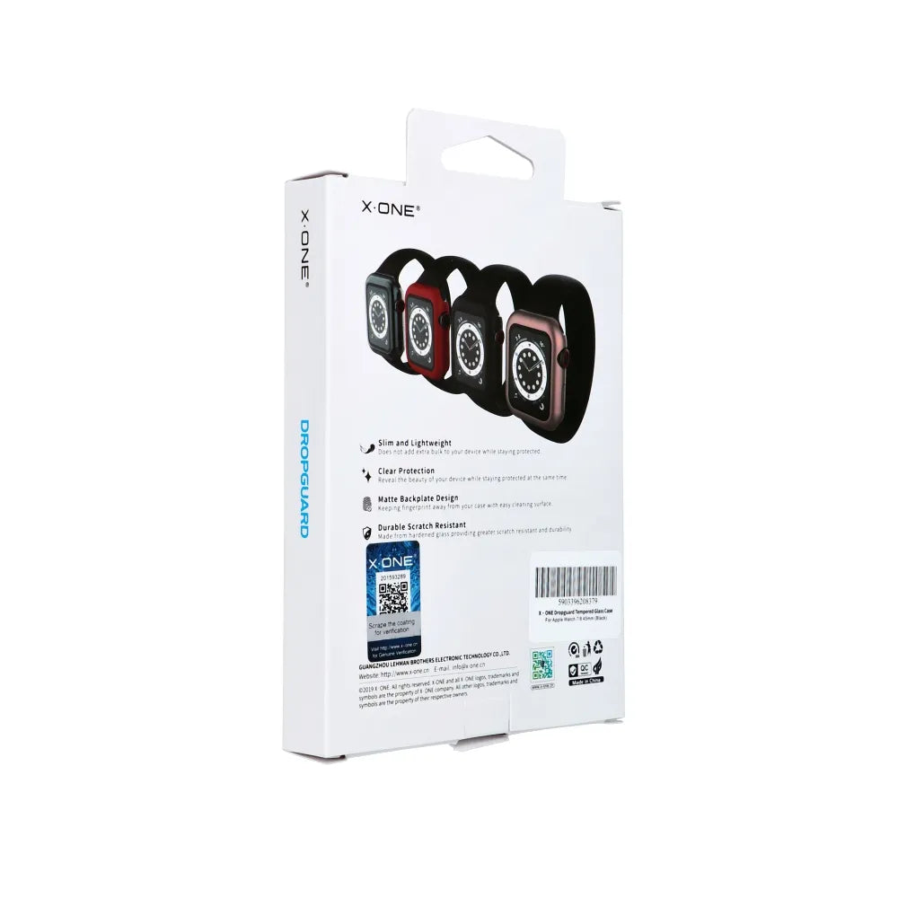 X-ONE Dropguard torbica - za Apple Watch serije 7/8/9 41mm crna