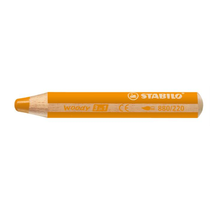 STABILO woody 3 in 1 Narančasto 1 kom