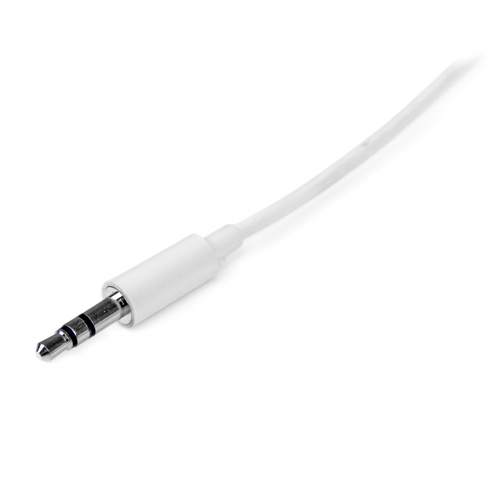 StarTech.com MU1MMMSWH audio kabel 1 m 3.5mm Bijelo