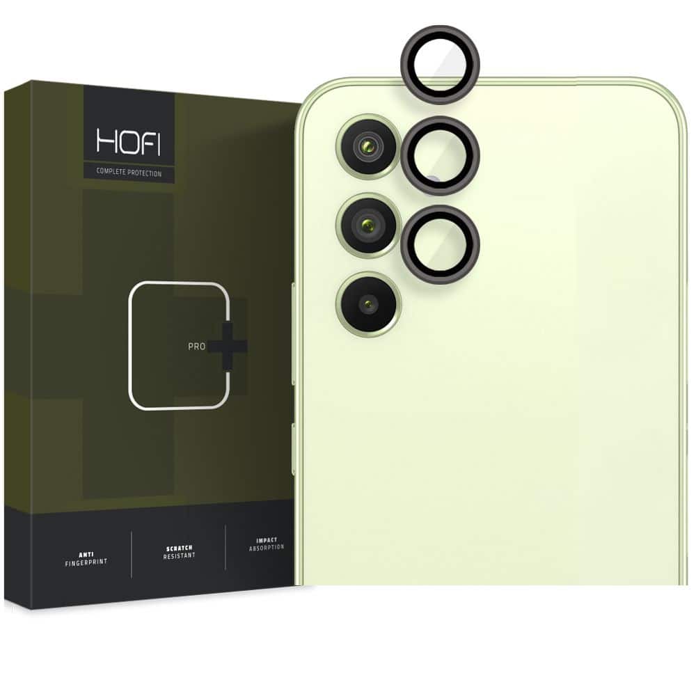 ZAŠTITNO STAKLO CAMERA COVER HOFI CAMRING PRO+ ZA SAMSUNG GALAXY A14 4G / 5G / A34 5G crno