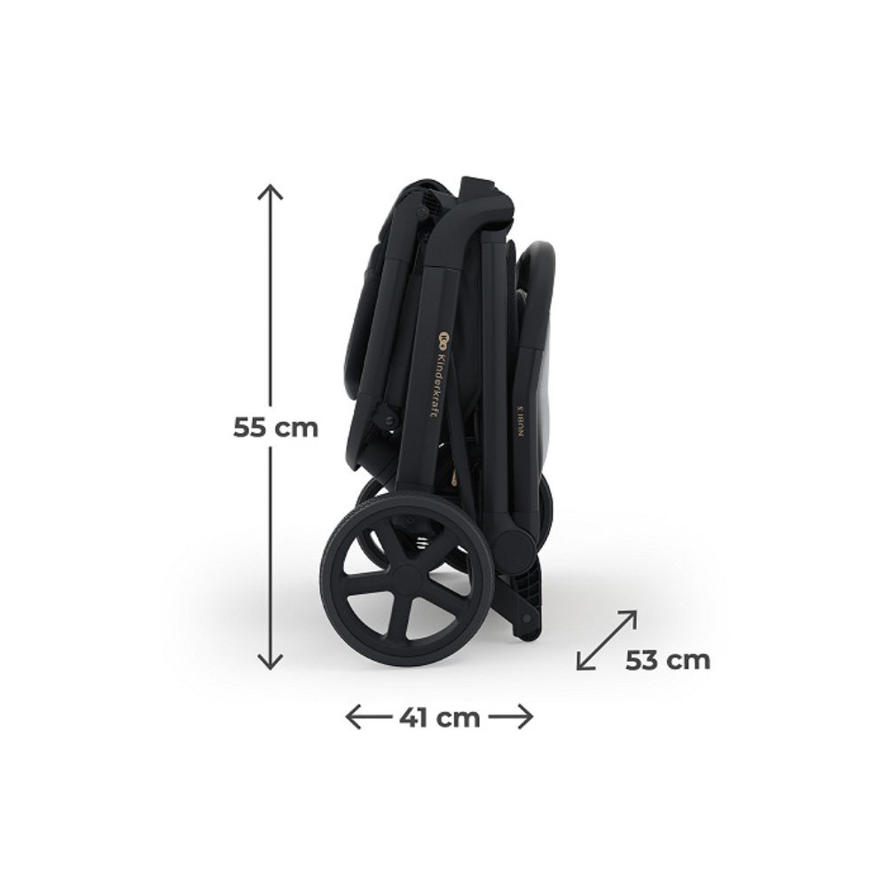 Kinderkraft sportska kolica Nubi 3, Midnight Black