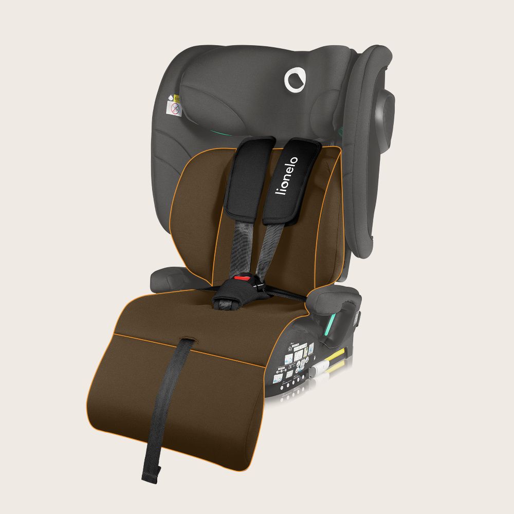 Lionelo autosjedalica Nelly i-Size 9-36 kg (76-150 cm), Black Carbon
