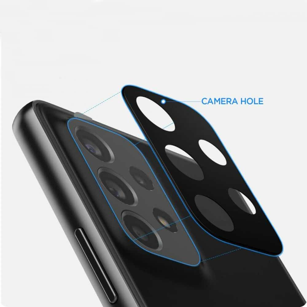 Techsuit Staklo za cijelu kameru za Samsung Galaxy A53 5G / A33 5G - crno
