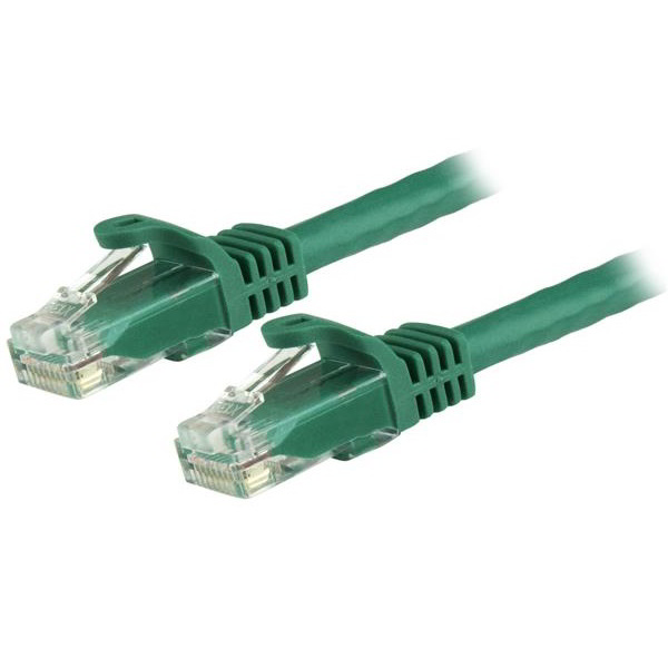 StarTech.com N6PATC1MGN kabel za umrežavanje Zeleno 1 m Cat6 U/UTP (UTP)