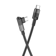 Hoco - Kabel za punjenje (U108) - USB Type-C na USB Type-C PD 100W 5A 1.2m - crni