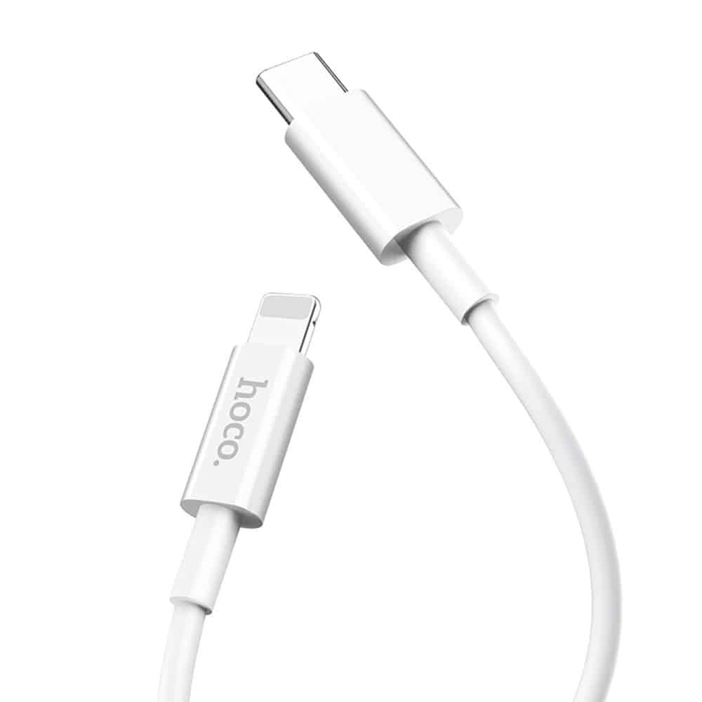 Hoco - Podatkovni kabel Swift PD (X36) - USB Type-C na Lightning, 18W, 3A, 1.0m - Bijeli