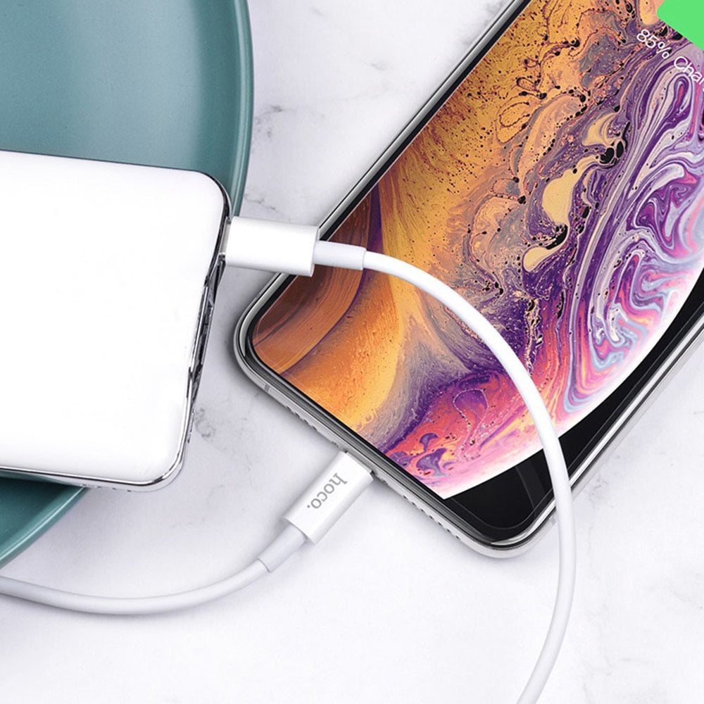 Hoco - Podatkovni kabel Swift PD (X36) - USB Type-C na Lightning, 18W, 3A, 1.0m - Bijeli