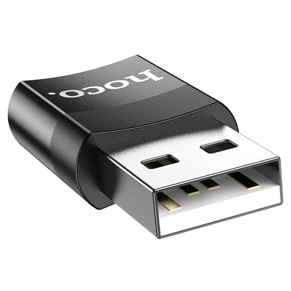 HOCO OTG Adapter (UA17) USB-A na USB Type-C Plug & Play 2A