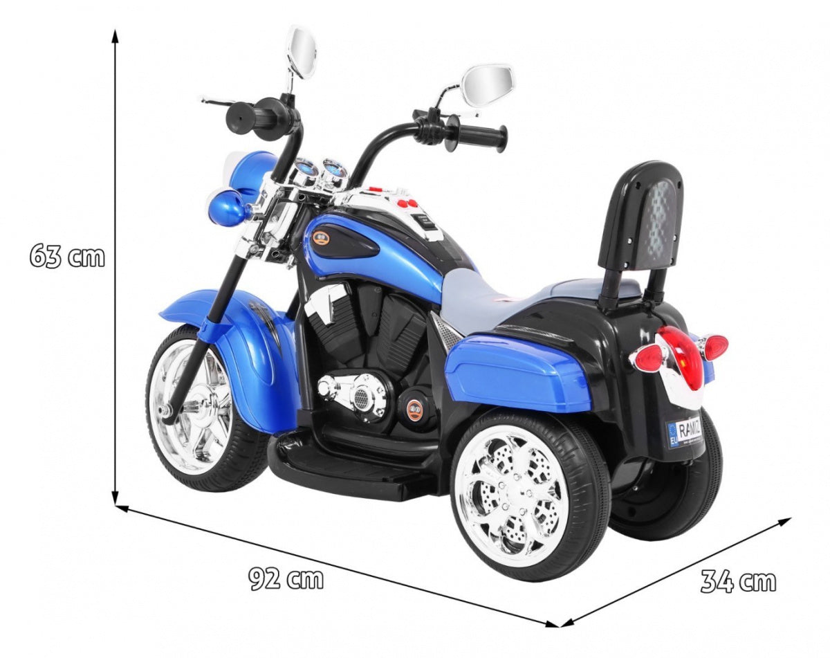 Motor na akumulator NightBike Chopper - plavi