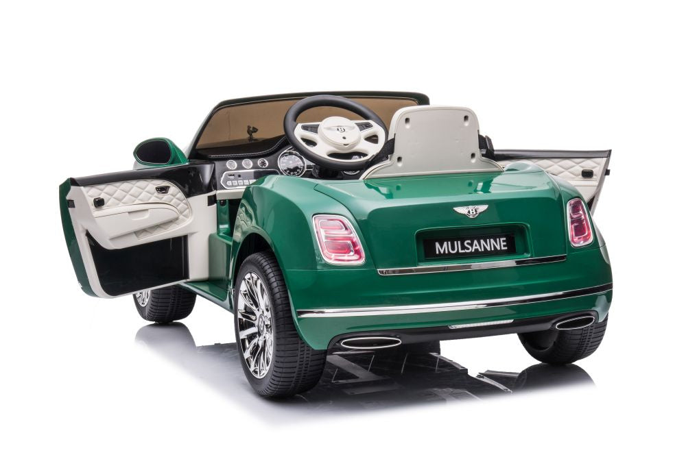 Licencirani auto na akumulator Bentley Mulsanne - zeleni/lakirani