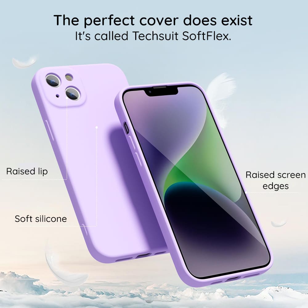 Techsuit – SoftFlex maska za Honor 200 Lite – Svijetlo ljubičasta