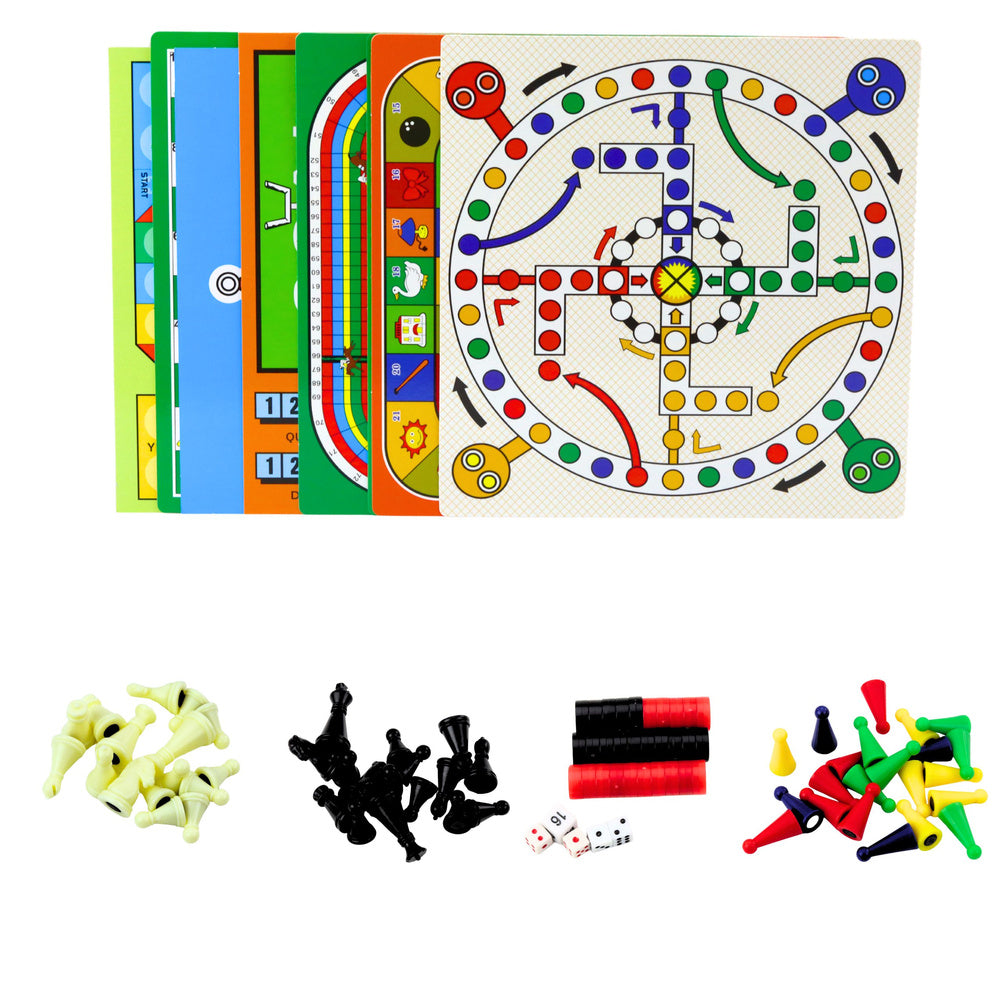 Veliki set sa 18 društvenih igara