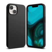 RINGKE SILICONE MASKA ZA IPHONE 14 PLUS / 15 PLUS CRNA