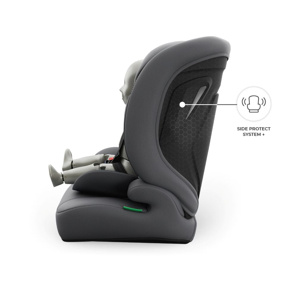 Kinderkraft autosjedalica Comfort Up 2 plus i-Size 9-36 kg (76-150 cm) bez Isofix-a, Grey