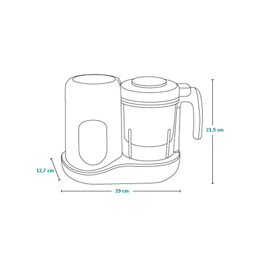 Lionelo BabyMenu Cooker 5u1 uređaj za pripremu hrane
