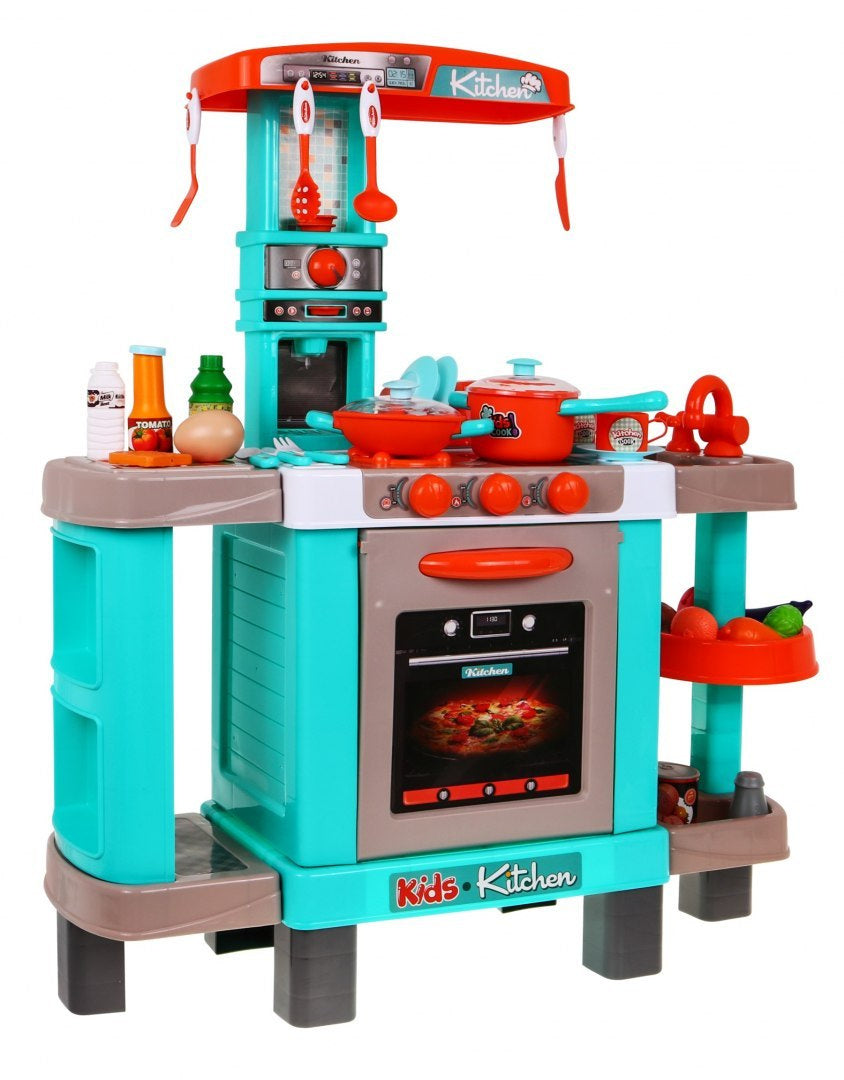 Velika plava kuhinja za igru s dodacima - IND