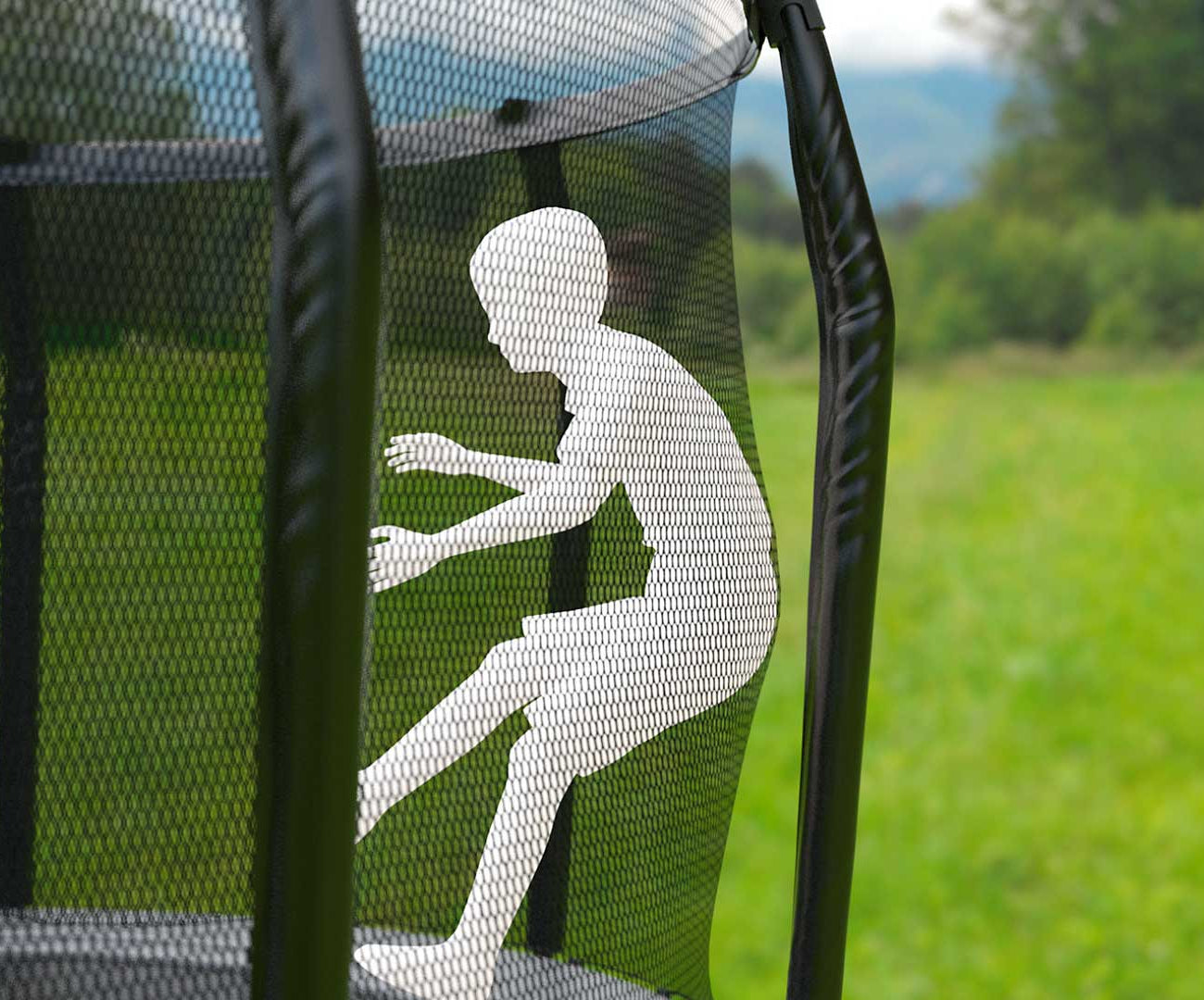 Akrobat Orbit PRO trampolin – premium trampolin 366-cm-zeleni