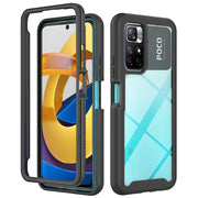 Techsuit - Defense360 Pro + Zaštita zaslona - Xiaomi Poco M4 Pro 5G - crna