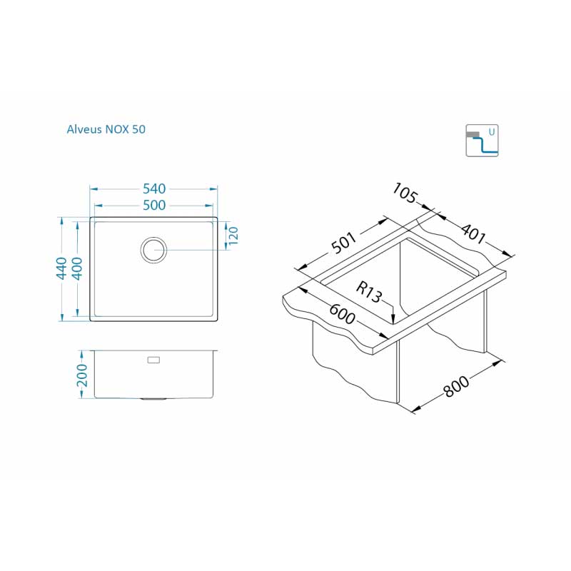 ALVEUS SUDOPER NOX 50