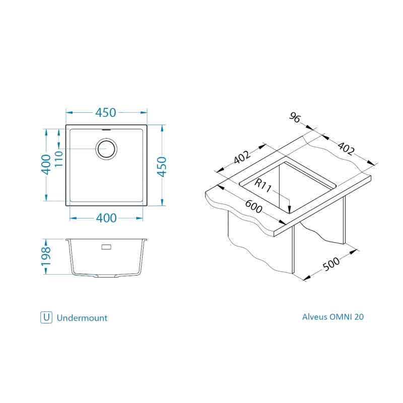 ALVEUS SUDOPER OMNI 20 Deep Black G90