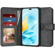 Techsuit Diary Book preklopna maska za Honor 200 Lite – crna